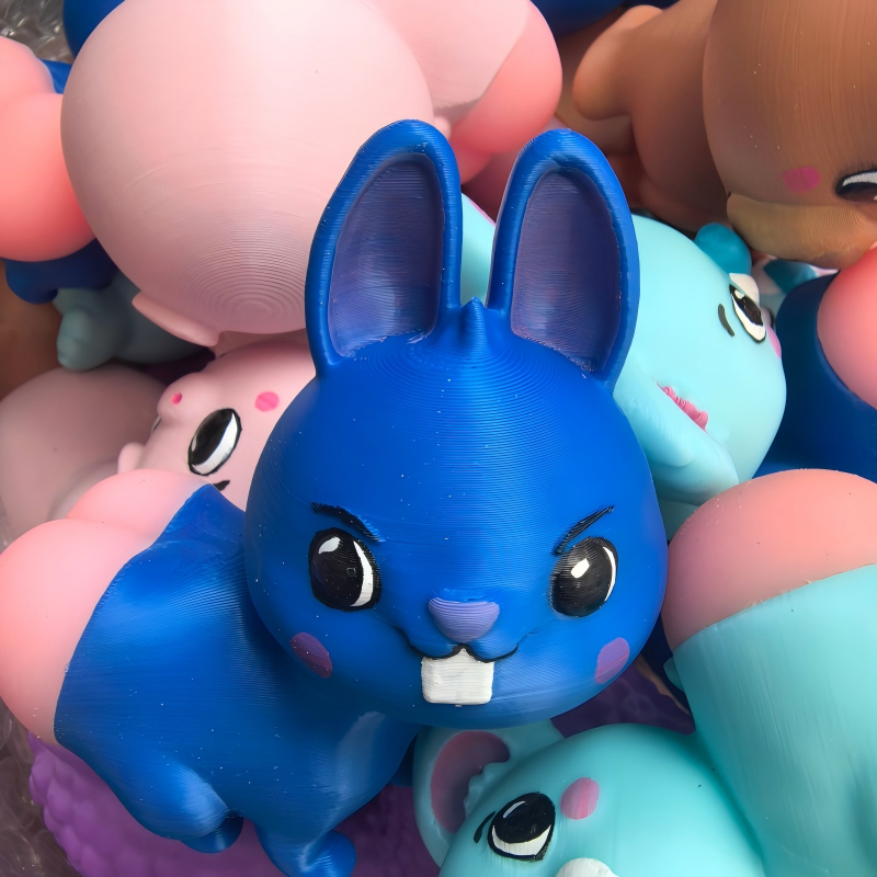 5pcs Animal Butt Squishy Toys, Soft Slow Rising Squeeze Toys for Stress Relief