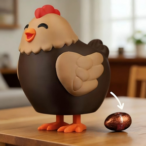Funny Laying Chicken Squishy Toy, Novelty Stress Relief Toy for Kids & Gag Gifts