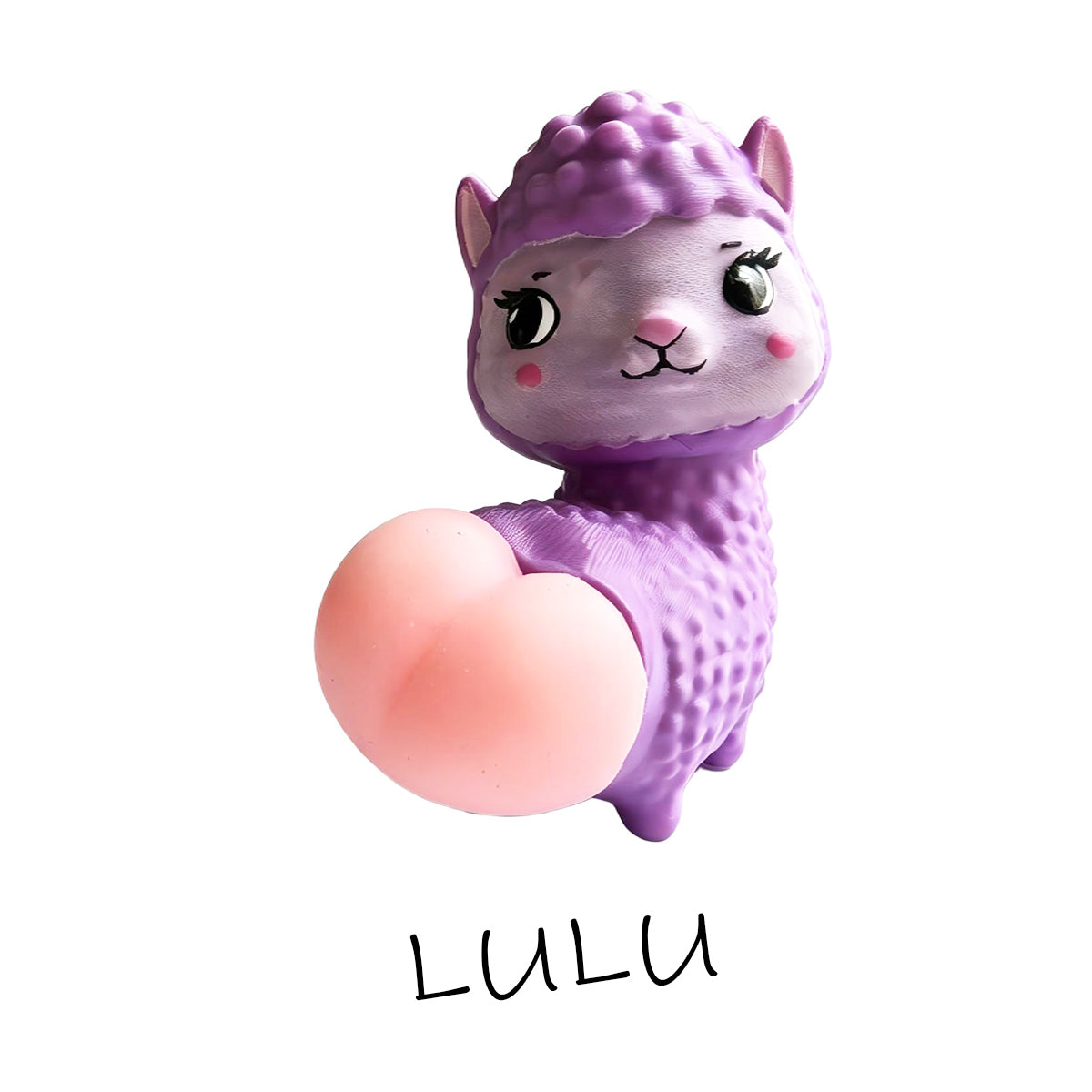 5pcs Animal Butt Squishy Toys, Soft Slow Rising Squeeze Toys for Stress Relief