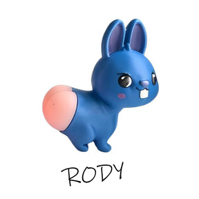 5pcs Animal Butt Squishy Toys, Soft Slow Rising Squeeze Toys for Stress Relief
