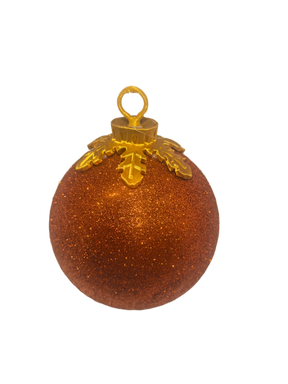 6" Lighted Mercury Glass Christmas Ball Ornament, LED Large Christmas Ornament for Tree & Outdoor